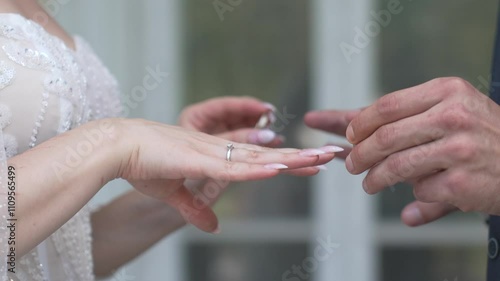 Exchange of wedding rings