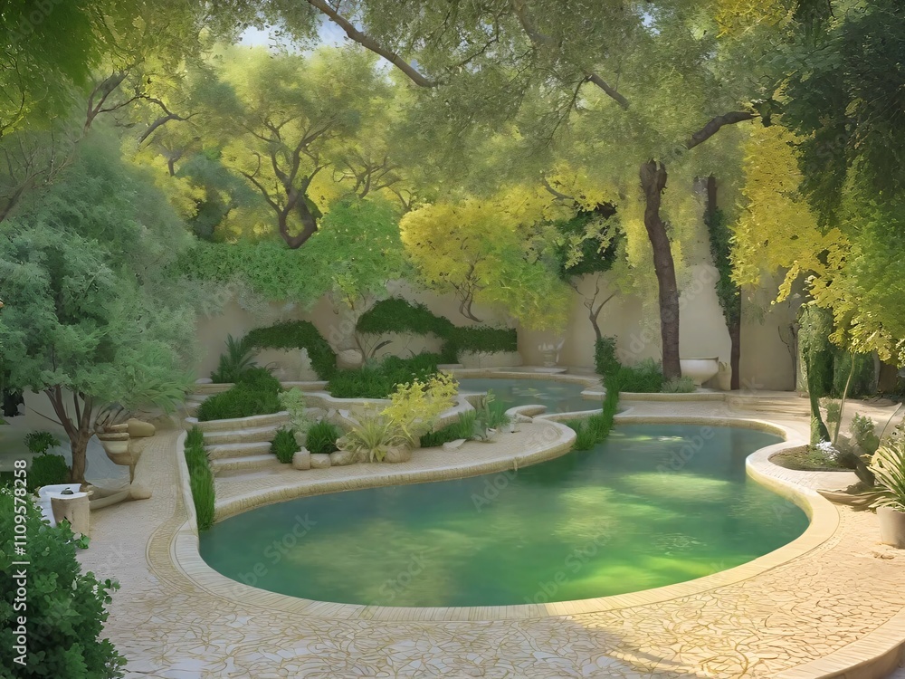 Divine Compassion of Ar Rahiim Tranquil Garden of Paradise Divine Compassion of Ar Rahiim Tranquil Garden of Paradise