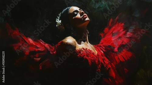 The Passionate Flamenco Dancer