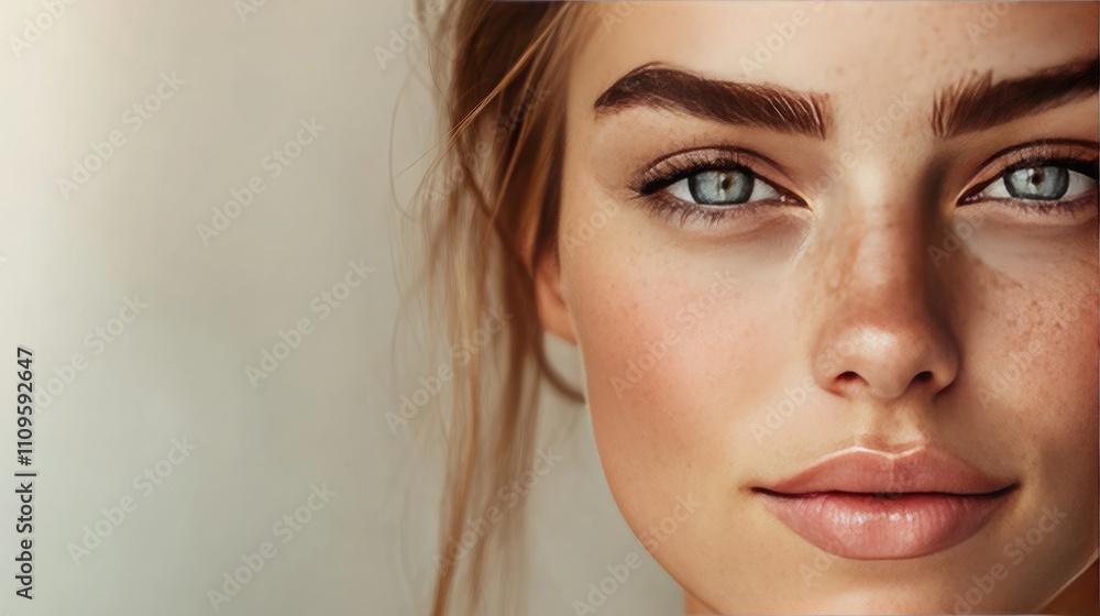 Fototapeta premium A Woman's Face
