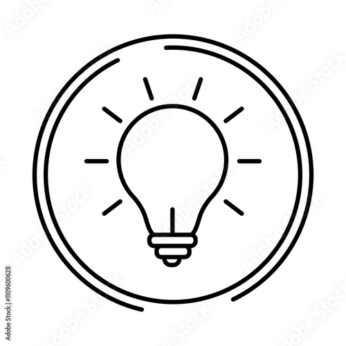 Openness – Light Bulb Representing Transparency and Innovative Ideas