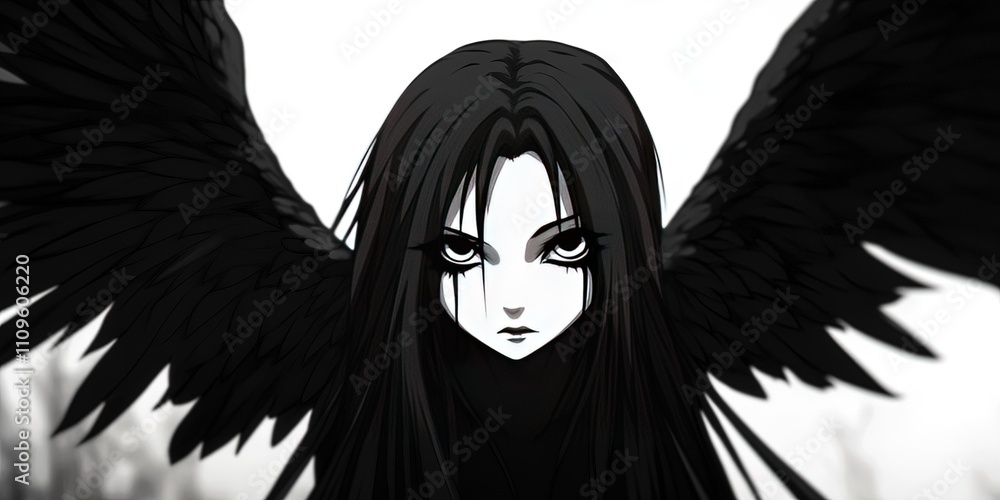 anime goth angel - anime goth angel -