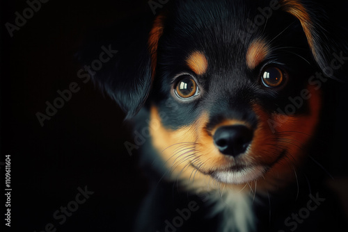 Australian shepherd puppy