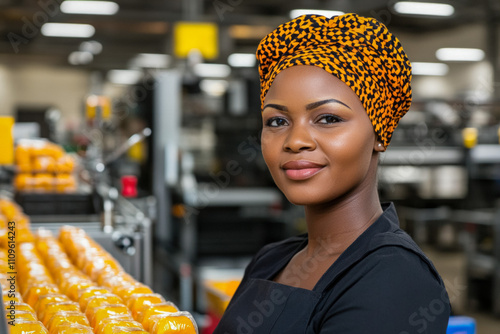 A Worker Operating Machiner...