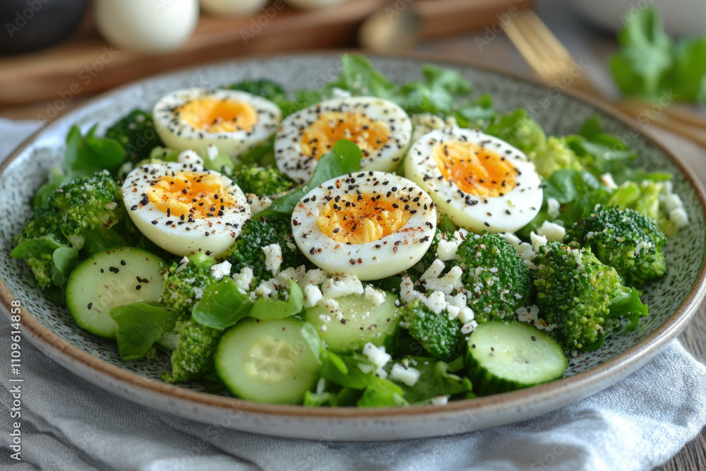Broccoli And Egg Salad Broccoli And Egg Salad