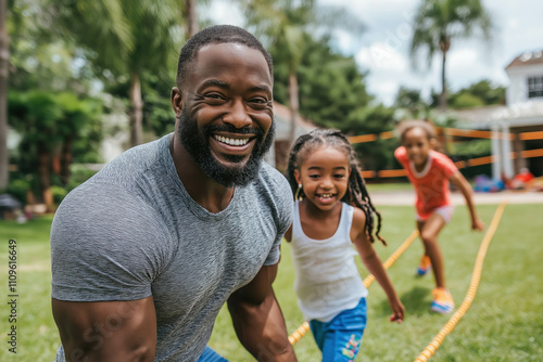 Family Excersise photo