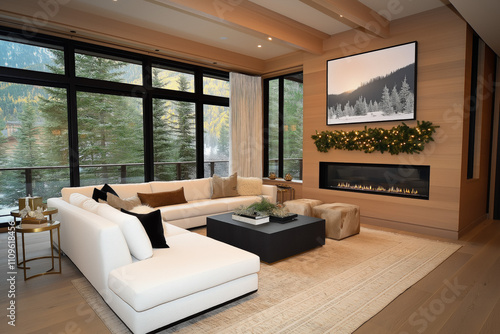 Modern Living Room Decorate...