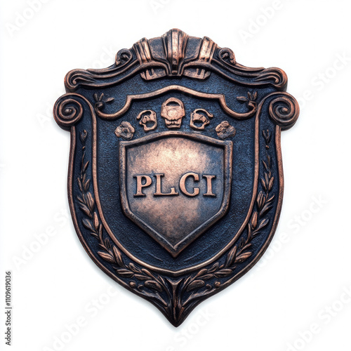 Police Badge Isolated