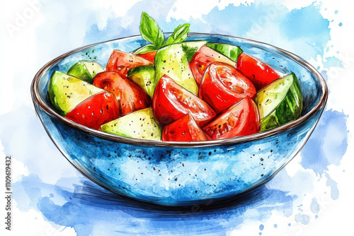 Salad Doodle