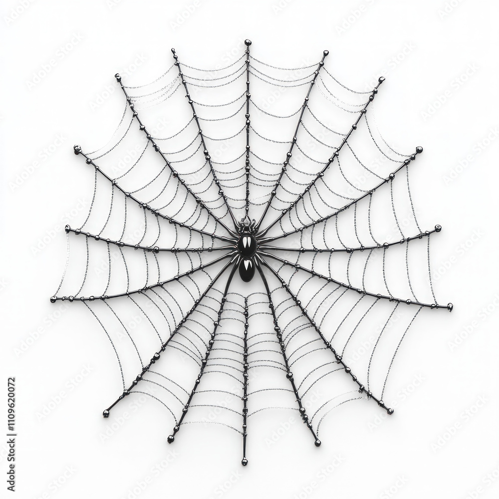 Obraz premium Spiderweb Isolated