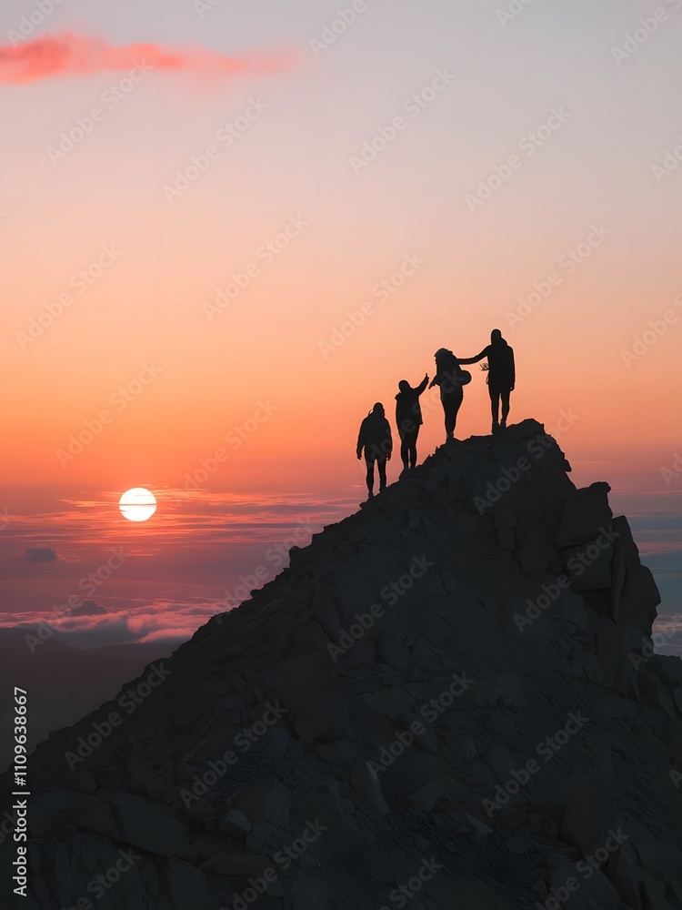 Fototapeta premium silhouette of a horse
