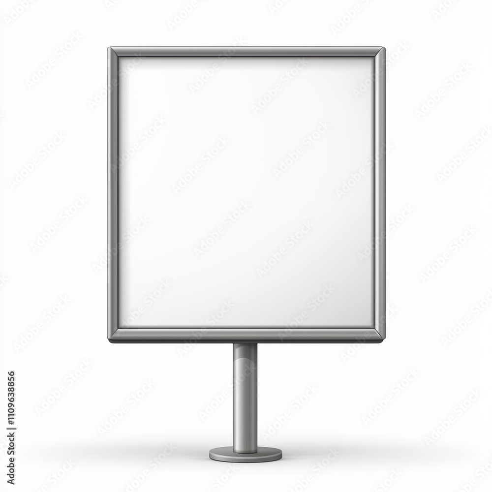 Blank billboard sign ideal for advertising and promotional use, featuring clean design and sturdy frame, perfect for various marketing campaigns Blank billboard sign ideal for advertising and promotional use, featuring clean design and sturdy frame, perfect for various marketing campaigns