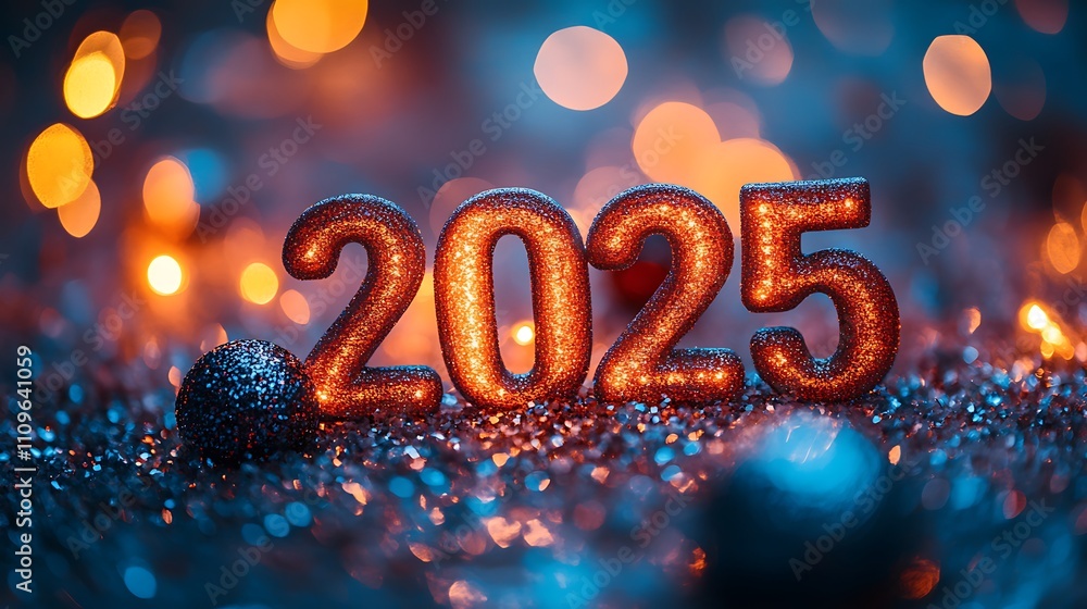 2025 Number Lit with Glowing Lights
2025 Number Lit with Glowing Lights
