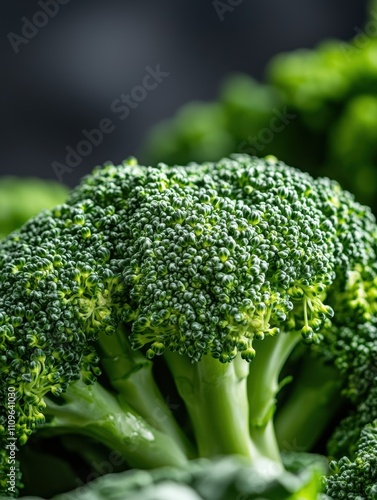 Wallpaper Mural close-up of fresh broccoli florets Torontodigital.ca