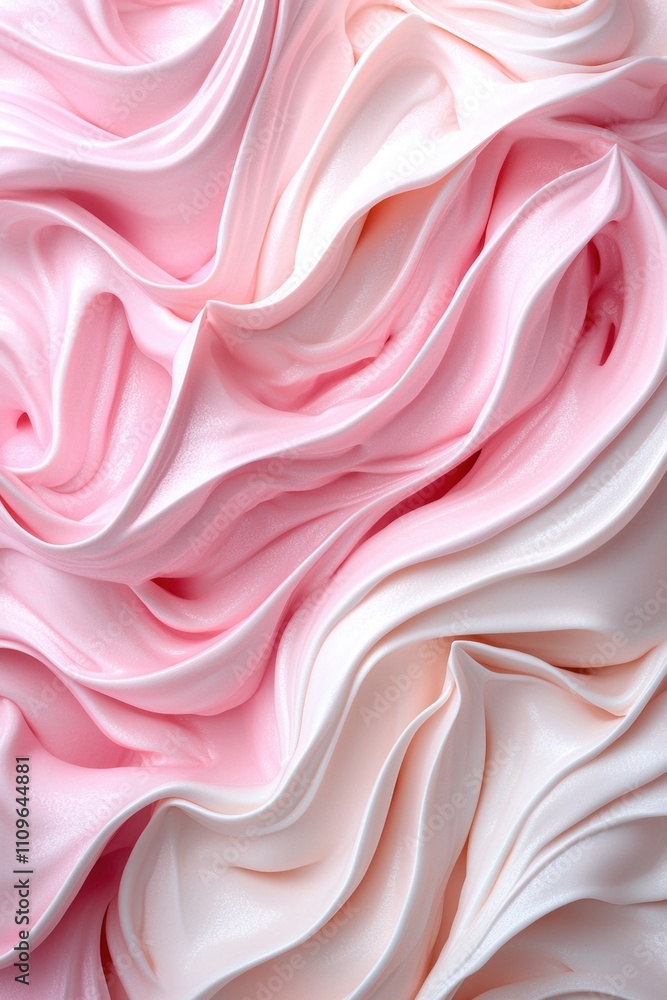 Obraz premium Soft pink and white fabric abstract background