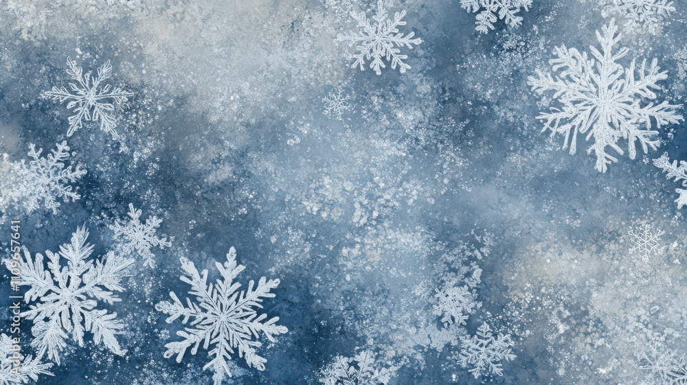 Winter Snowflake Texture Winter Snowflake Texture