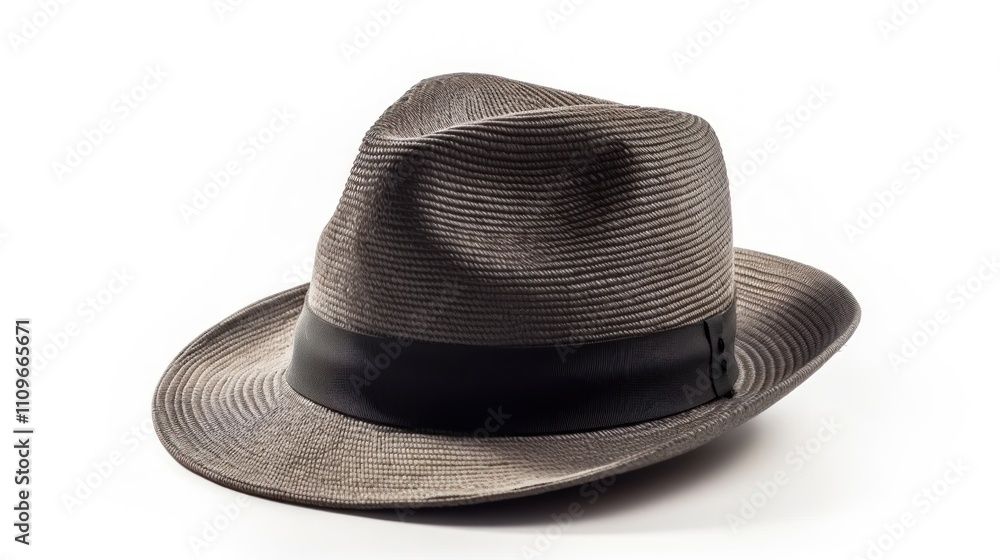 Stylish Gray Fedora Hat: A Classic Headwear Accessory Stylish Gray Fedora Hat: A Classic Headwear Accessory
