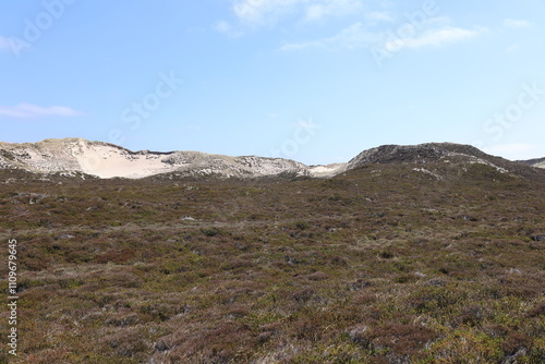 Blick auf die Küstenlandschaft bei List auf der Nordfriesischen Insel Sylt photo