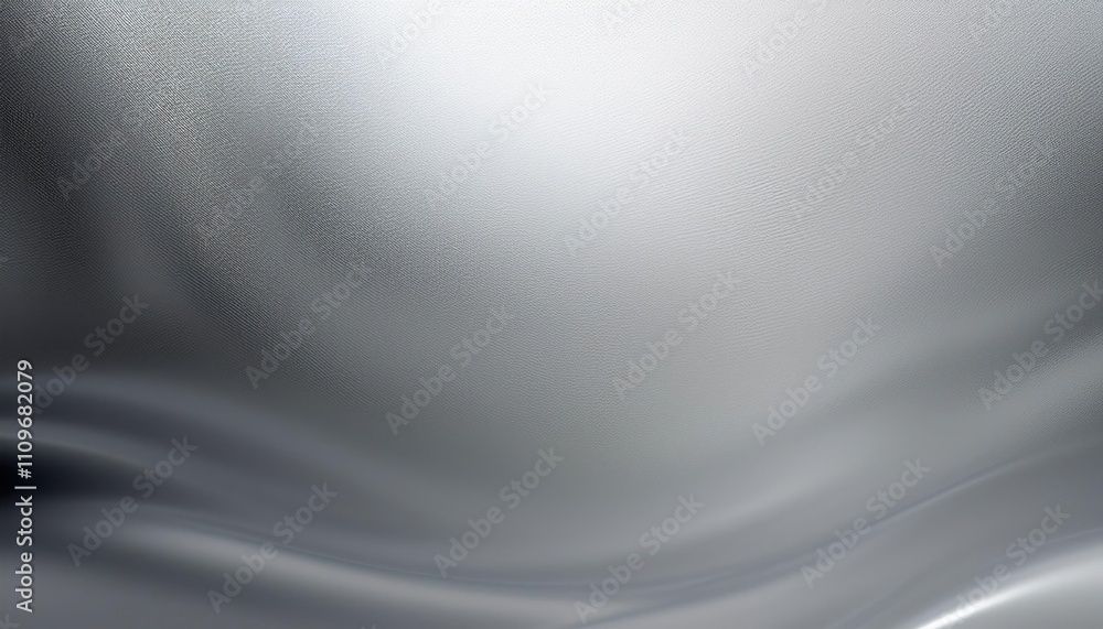Glossy metallic silver brushed steel texture with gradient light Glossy metallic silver brushed steel texture with gradient light