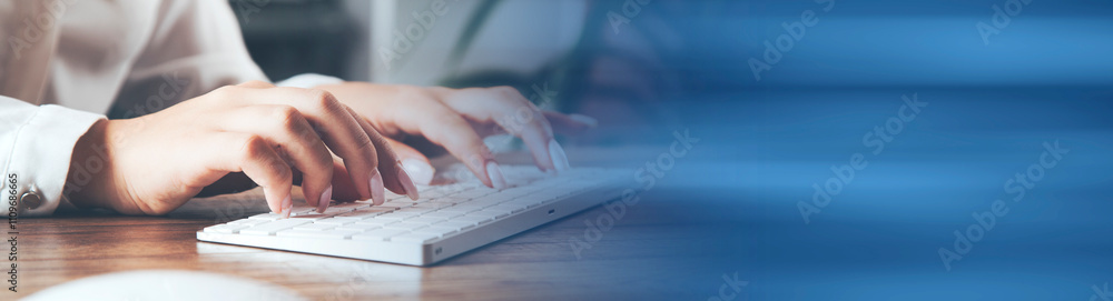 businesswoman hand computer keyboard businesswoman hand computer keyboard