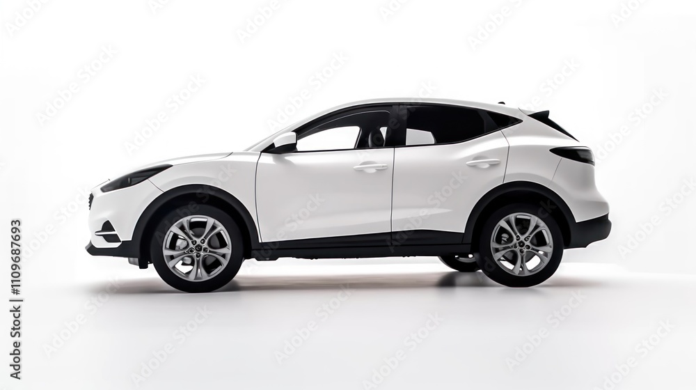 Sleek White SUV: Modern Automotive Design Sleek White SUV: Modern Automotive Design