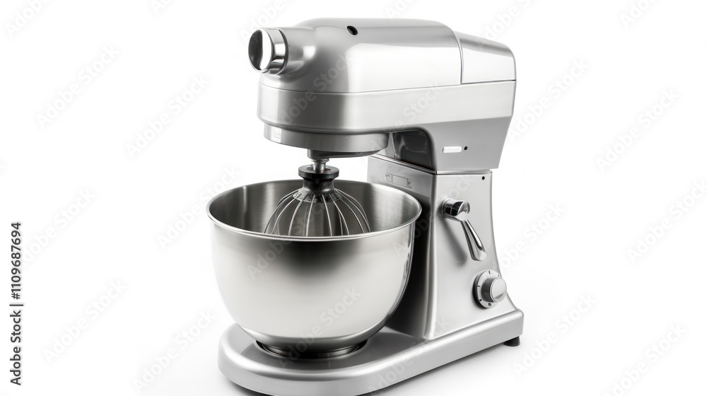 Stainless Steel Stand Mixer: Kitchen Appliance for Baking Stainless Steel Stand Mixer: Kitchen Appliance for Baking