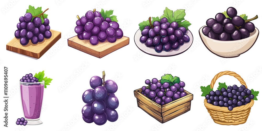 Grape png animation collection in 3d transparent for fruit presentation. Grape png animation collection in 3d transparent for fruit presentation.