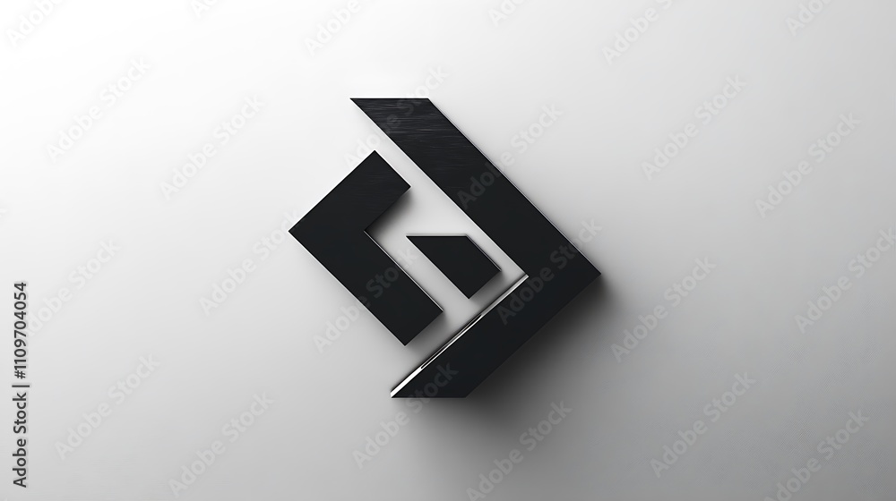 A sleek and contemporary brand logo design, with sharp edges and elegant typography on a transparent background, ideal for versatile branding A sleek and contemporary brand logo design, with sharp edges and elegant typography on a transparent background, ideal for versatile branding