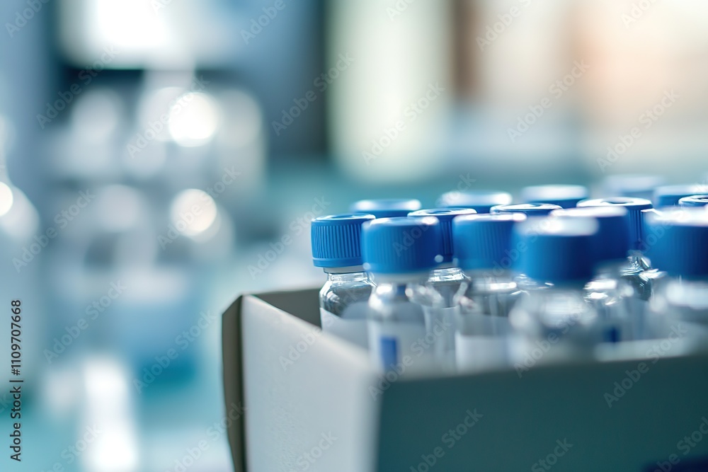 Medical ampoule vials for injection Medical ampoule vials for injection