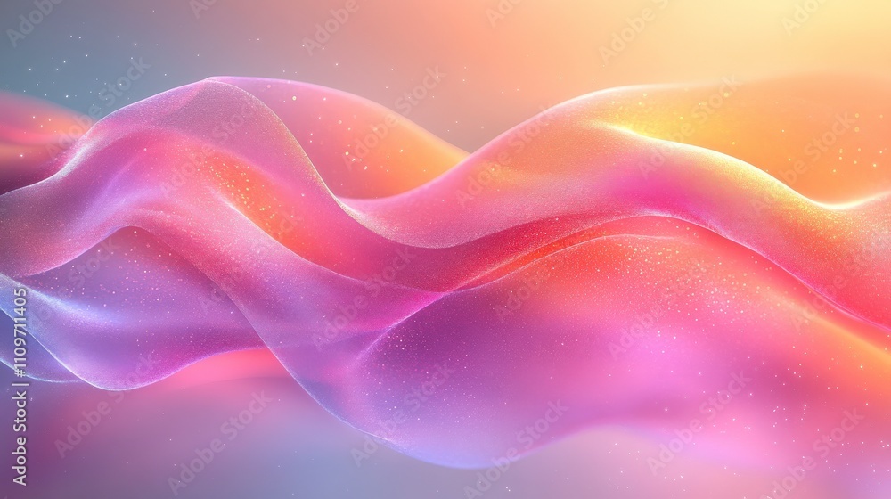 Elegant and Ethereal Flowing Waves in Soft Pink and Orange Hues, Ideal for Backgrounds, Textures, and Abstract Artistic Designs Elegant and Ethereal Flowing Waves in Soft Pink and Orange Hues, Ideal for Backgrounds, Textures, and Abstract Artistic Designs