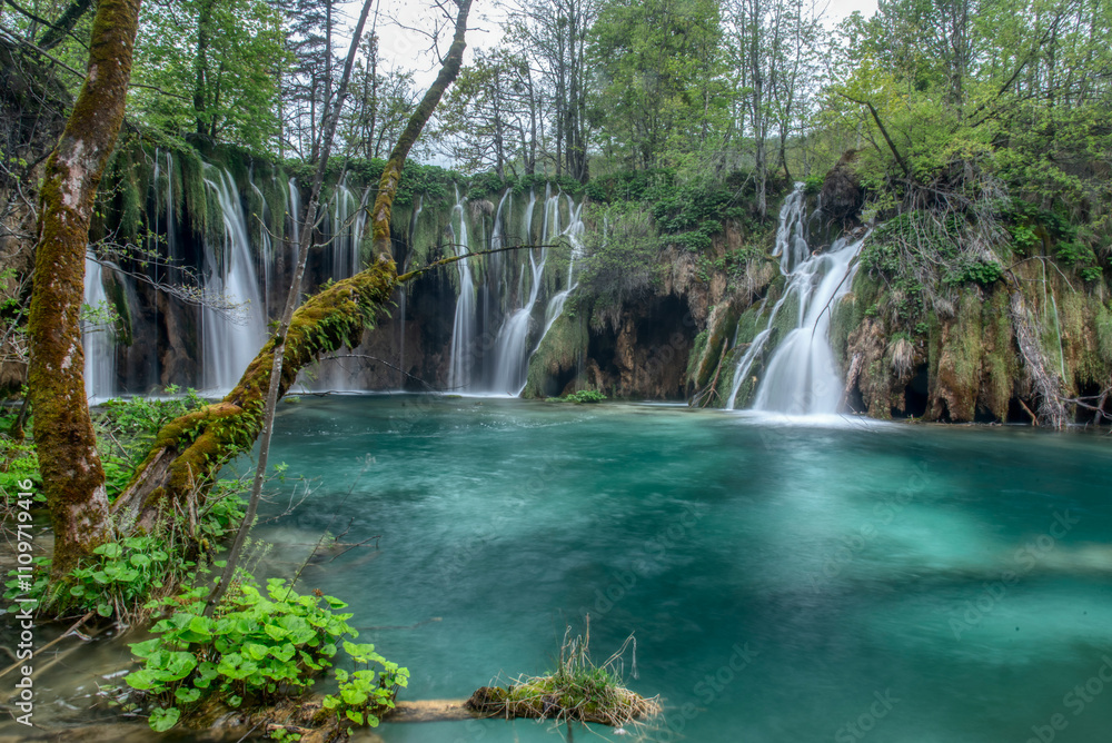 Fototapeta premium Plitvice lakes National Park