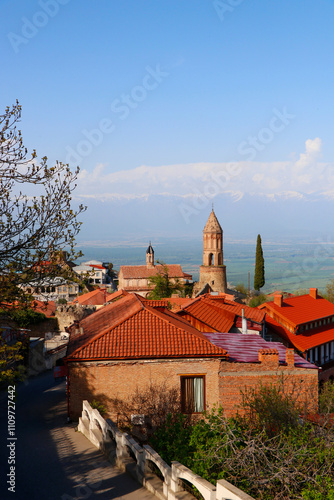 Wallpaper Mural Old fortifications in Sighnaghi the capital of the Kakheti wine region in Georgia Caucasian Alazani Valley Torontodigital.ca