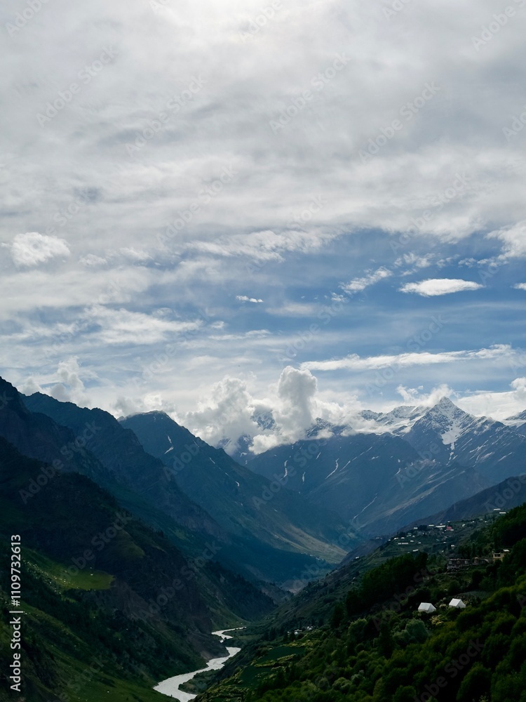 landscape with clouds landscape with clouds