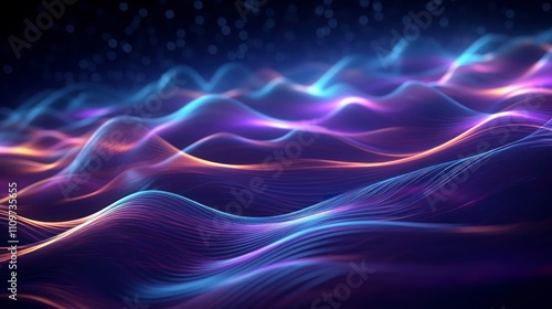 Wallpaper Mural Abstract fractal background for creative design, art and entertainment Torontodigital.ca