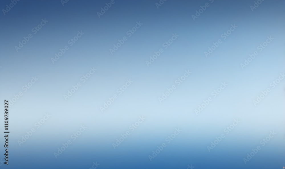 Obraz premium A soft, radiant gradient from dark blue to sky blue.