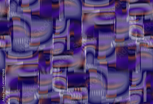 Grid abstract striped seamless pattern in trendy color of the year 2025 future dusk. Gradient background for mobile apps, wall art, wallpaper, wall panel, textile, poster, interior decor. 