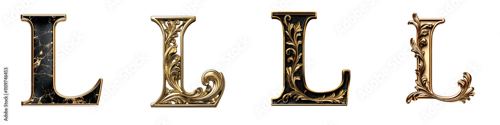 Alphabet L, elegant and premium design, Logo design, letter, isolated on a transparent background Alphabet L, elegant and premium design, Logo design, letter, isolated on a transparent background