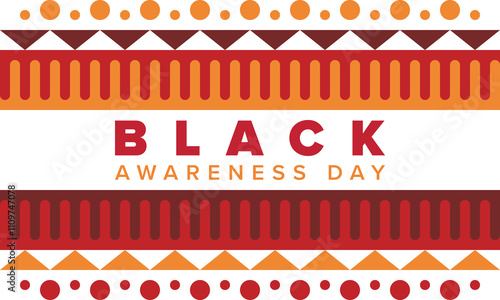 Black Awareness Day. Holiday in Brazil. Afro Brazilians. Celebrate awareness by the black community in November. African and brazilian culture. Black history art. Vector illustration