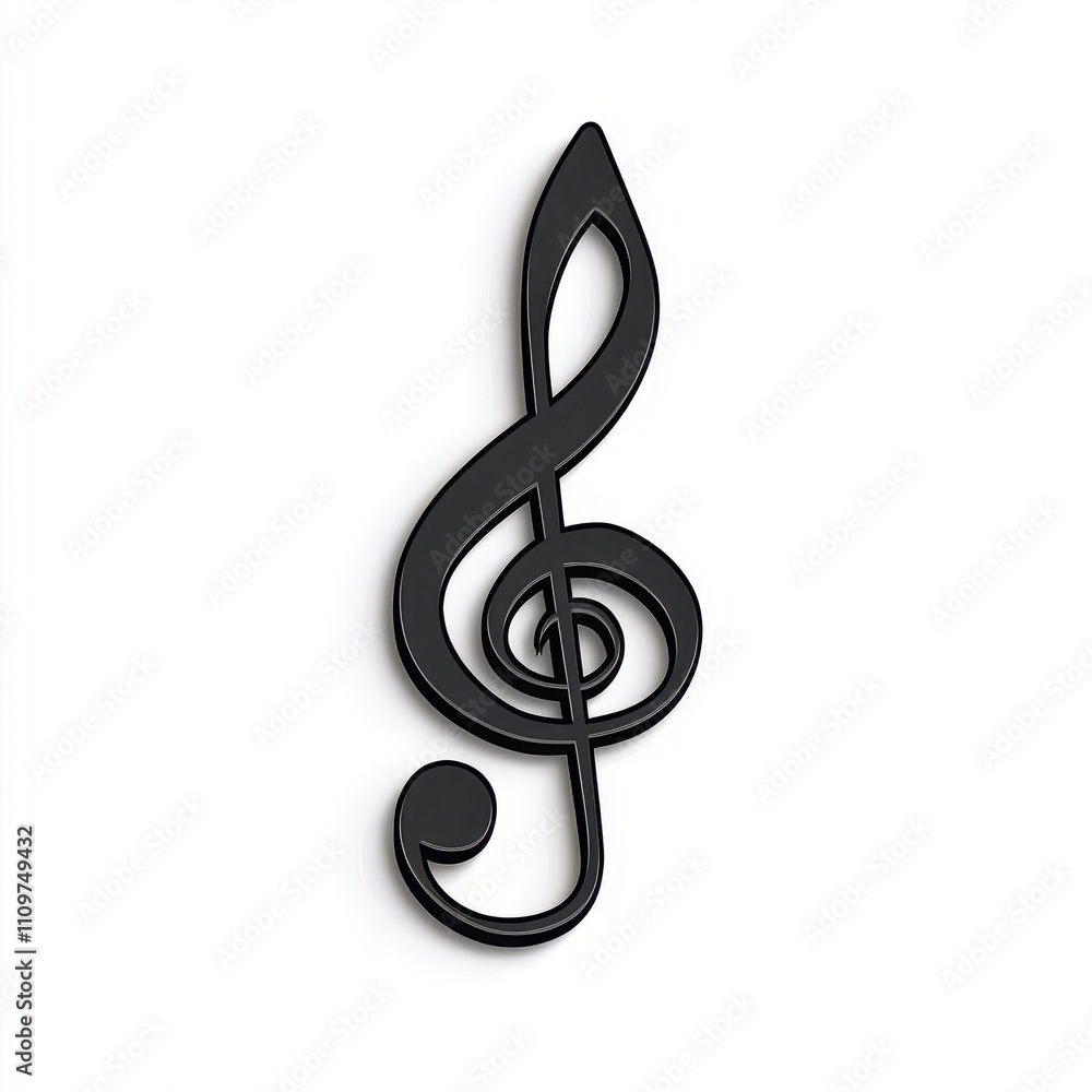 a monochrome musical note clipart, minimalist shape, black vector, isolated on white background a monochrome musical note clipart, minimalist shape, black vector, isolated on white background