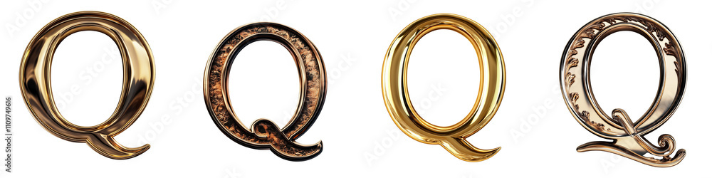 Alphabet Q, elegant and premium design, Logo design, letter, isolated on a transparent background Alphabet Q, elegant and premium design, Logo design, letter, isolated on a transparent background