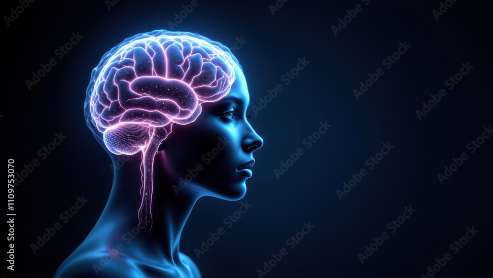 A visual representation of AI's interface with human cognition. A visual representation of AI's interface with human cognition.