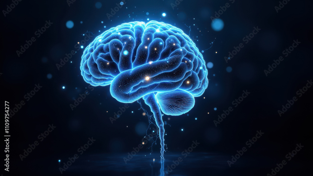 A 3D rendering of a human brain with an AI-like design, representing artificial general intelligence. A 3D rendering of a human brain with an AI-like design, representing artificial general intelligence.