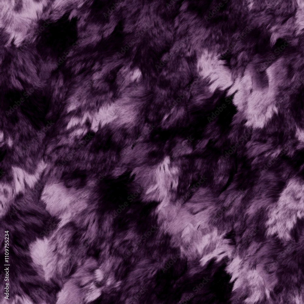 Dark Purple Fur Texture Pattern Design