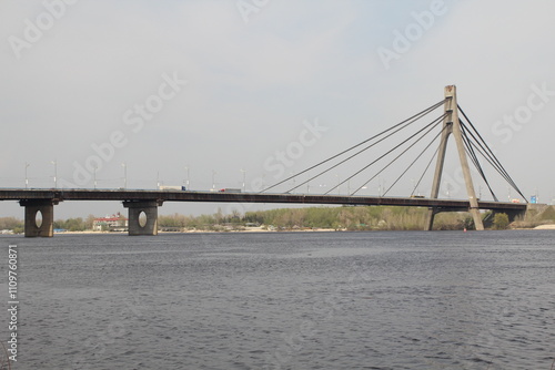 Walking around Kyiv. Northern Bridge. Spring. 2013