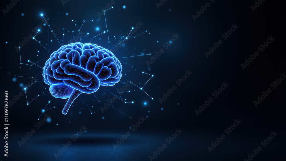 Brain-inspired AI with a digital explosion, symbolizing cognitive power or advanced technology. Brain-inspired AI with a digital explosion, symbolizing cognitive power or advanced technology.