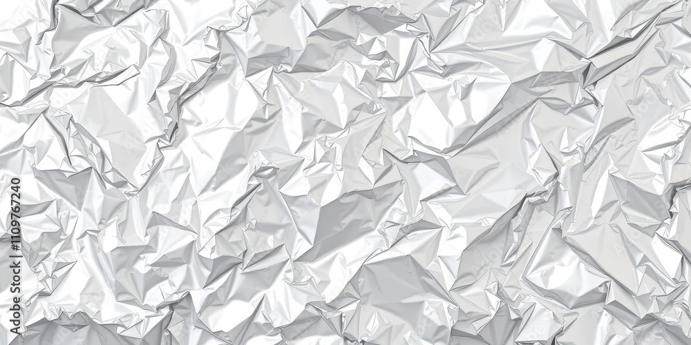 Shiny silver foil background with wrinkled texture for luxury design projects, luxury, texture Shiny silver foil background with wrinkled texture for luxury design projects, luxury, texture