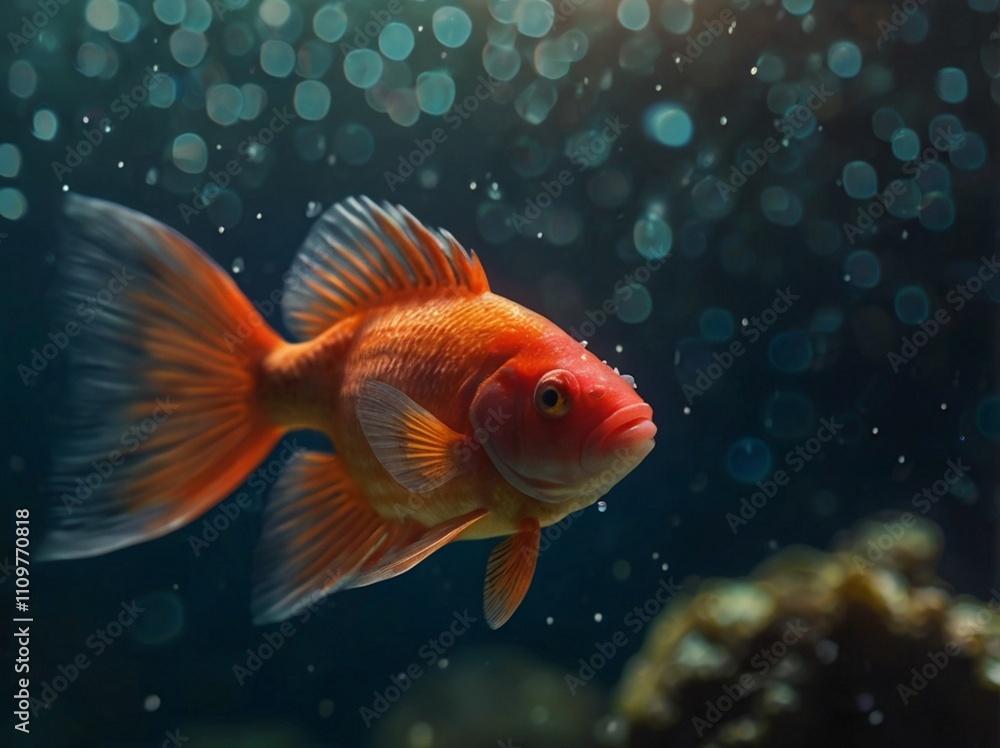 fish in aquarium fish in aquarium