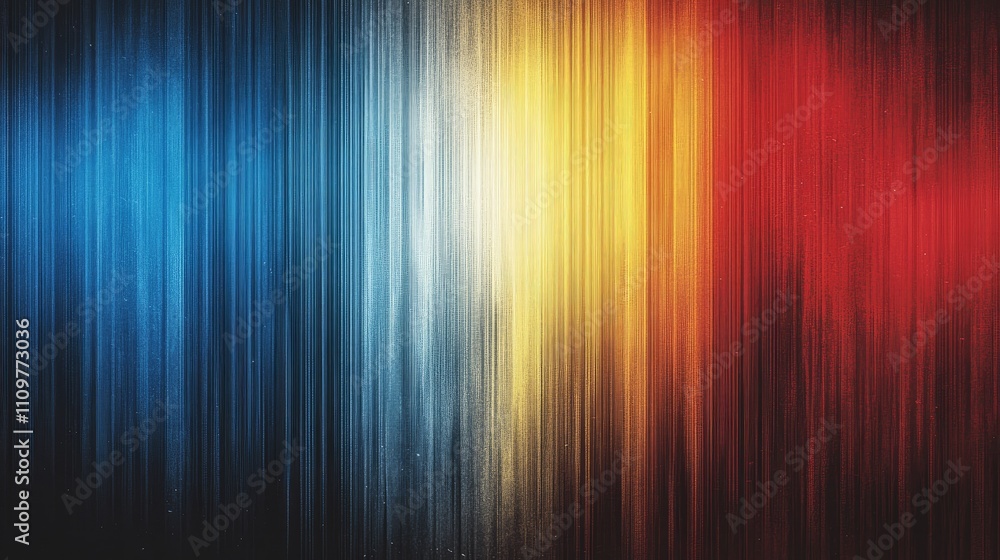 Makeover your project with this eye-catching, gritty gradient background that combines yellow, red, and blue to create an abstract design. Makeover your project with this eye-catching, gritty gradient background that combines yellow, red, and blue to create an abstract design.