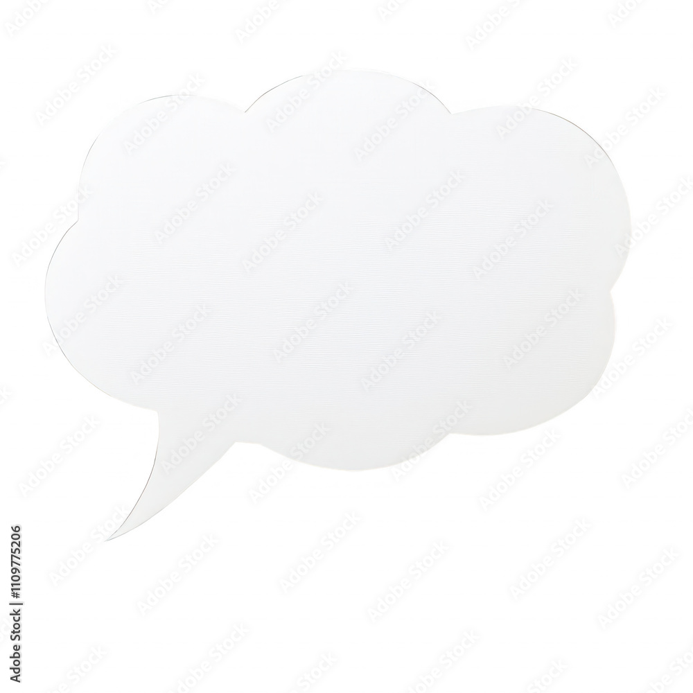 A blank speech bubble ready for your creative message or graphic design project., isolated on a transparent background. A blank speech bubble ready for your creative message or graphic design project., isolated on a transparent background.