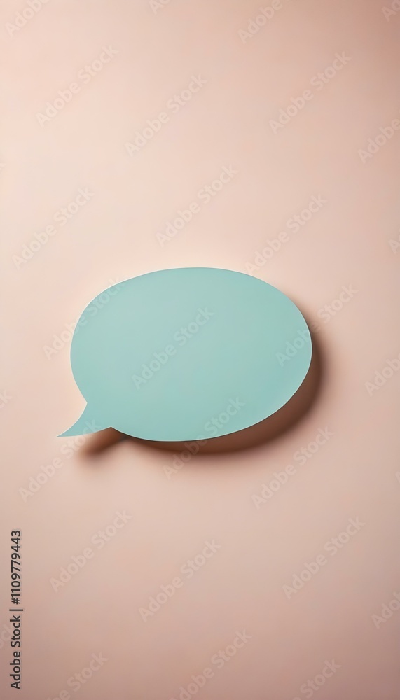 a blank rectangle speech bubble with a textured paper background create with ai a blank rectangle speech bubble with a textured paper background create with ai
